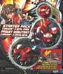 Bakugan Starter - Pyrus(Red) Skyress, Griffon[250G], Mystery