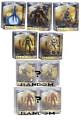 Mcfarlane Halo 3 - Series 1 Set of 7 RANDOM GRUNT AND RANDOM RED SPARTAN