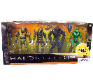 Halo Reach Exclusive 4-Pack: [Jorge, Emile, Elite Minor, Green Spartan Mark V]