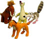 9-Inch Ice Age Plush Set of 4