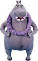 Madagascar 8-Inch Plush: Gloria The Hippo