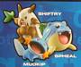 Pokemon Battle Frontier: Shiftry, Spheal, Mudkip