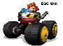 Sonic Sega All-Stars Mini Racing - 1.5-Inch Dr Eggman