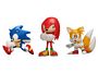 4-Inch Sonic The Hedgehog PVC Vinyl - Set of 3