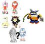 Sonic The HedgeHog 8 inch Plushies Set of 6 [RANDOM COLOR SONIC]