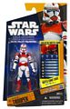 Clone Wars 2010 Black Orange Packaging - Saga Legends - Shock Trooper