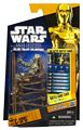 Clone Wars 2010 Black Orange Packaging - Saga Legends - C-3PO